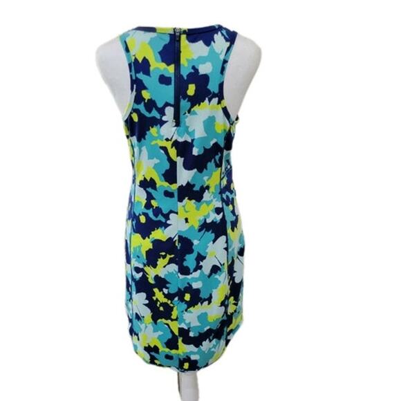 Title Nine Buttah Pieced‎ Tank Dress Women's XS Floral Sleeveless Athleisure - Picture 7 of 12